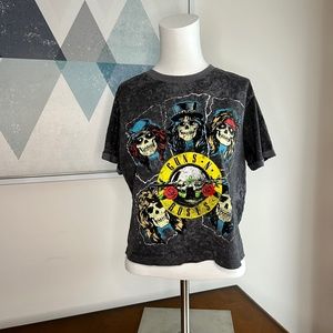 Guns N' Roses ⎮ Graphic cropped top